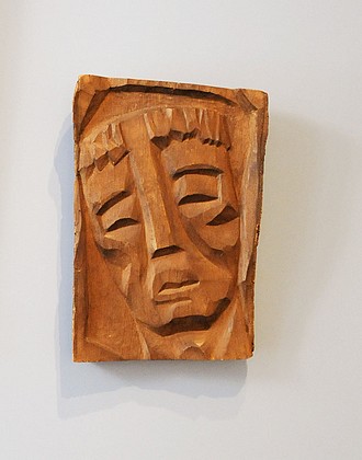 'Gekrntes Haupt' - Holzschnitte von Rika Unger, Mnster