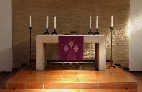 Rika Unger : Vershnungskirche Mnster : Innenraum Altar